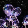 Instagram popular balloon wedding confession balloon 18-inch luminous transparent bubble ball with led light string balloon Application Scenario